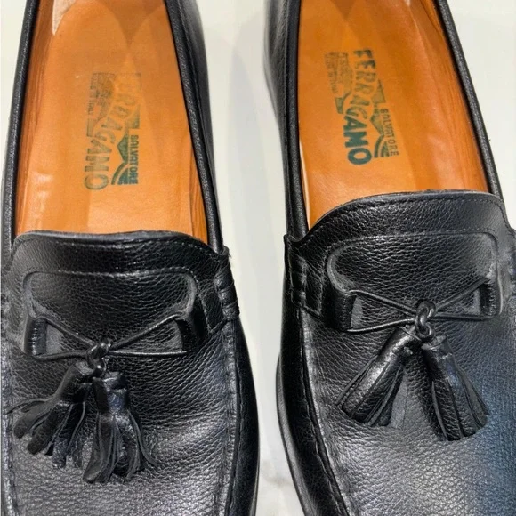Ferragamo Men’s Loafers with Tassel size 10D